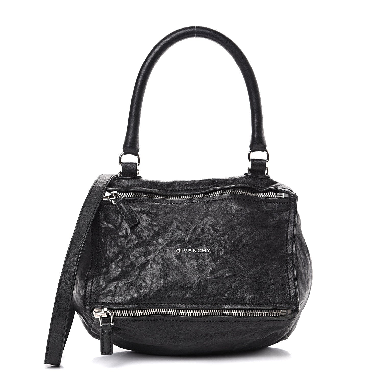 Givenchy Tumbled Sheepskin Small Pandora Black 1 of 13