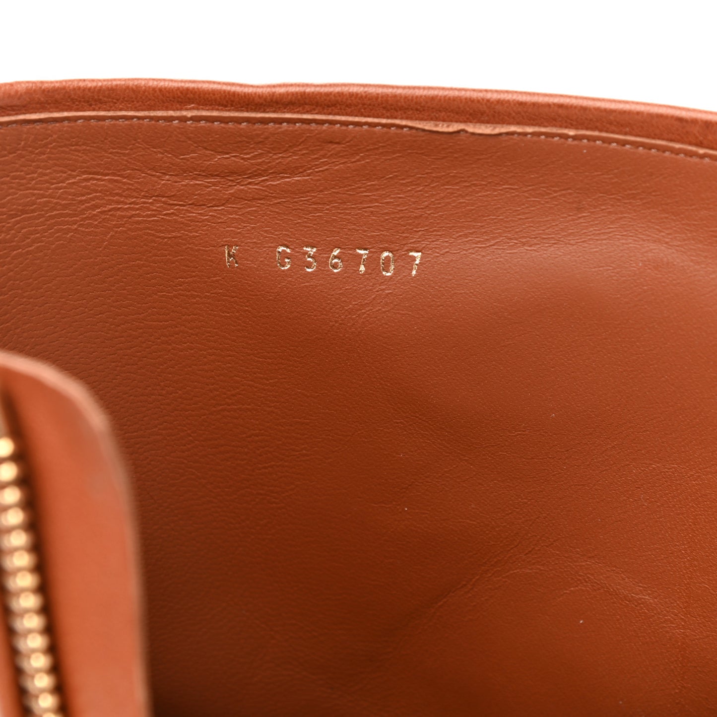 Calfskin CC Logo Mid Calf Boots 39 Caramel