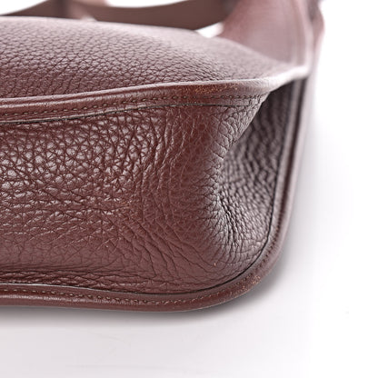 Hermes Taurillon Clemence Vespa PM Havane 13 of 13