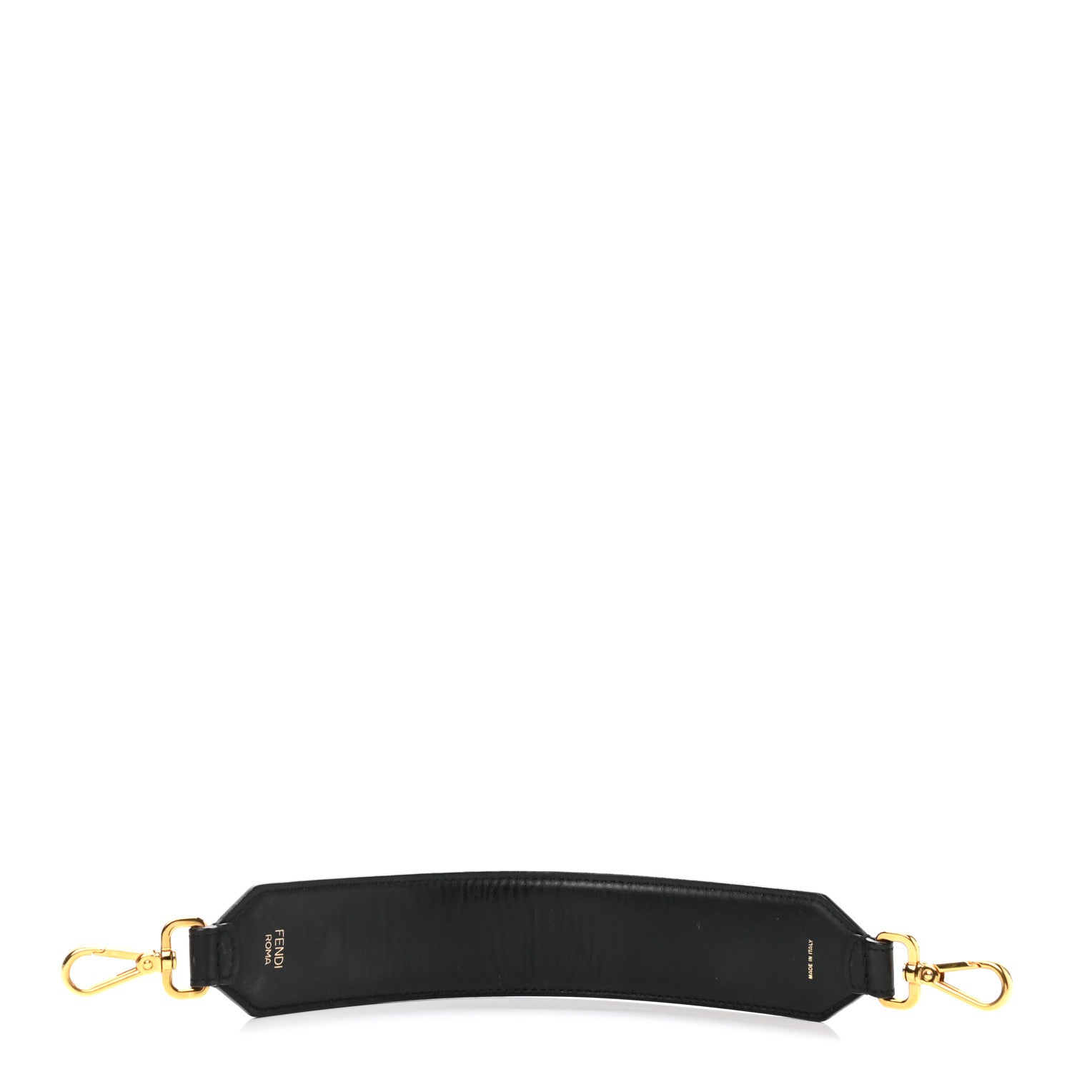 Fendi Calfskin F is Fendi FF Studded Strap Black 2 of 5