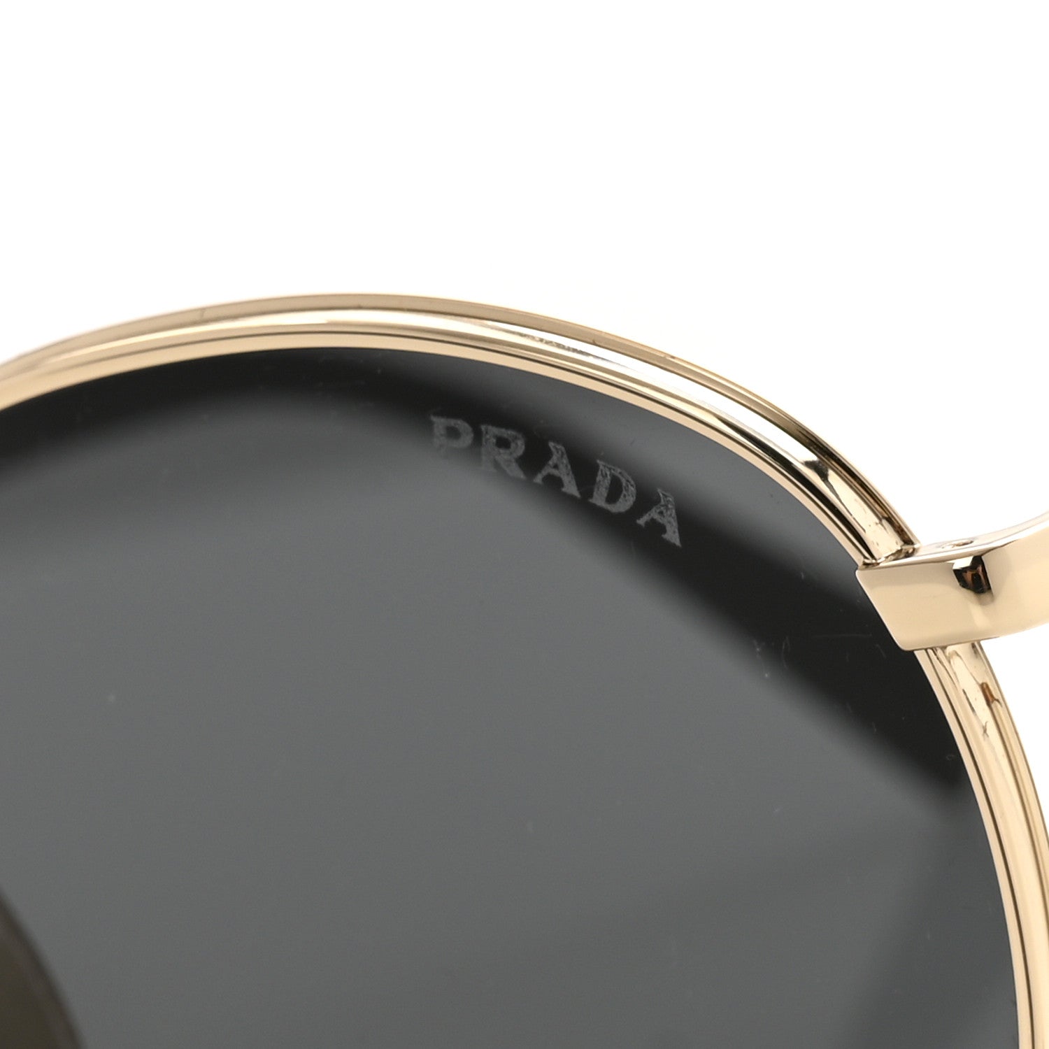 Prada Metal Sunglasses SPR56Z Gold 7 of 7