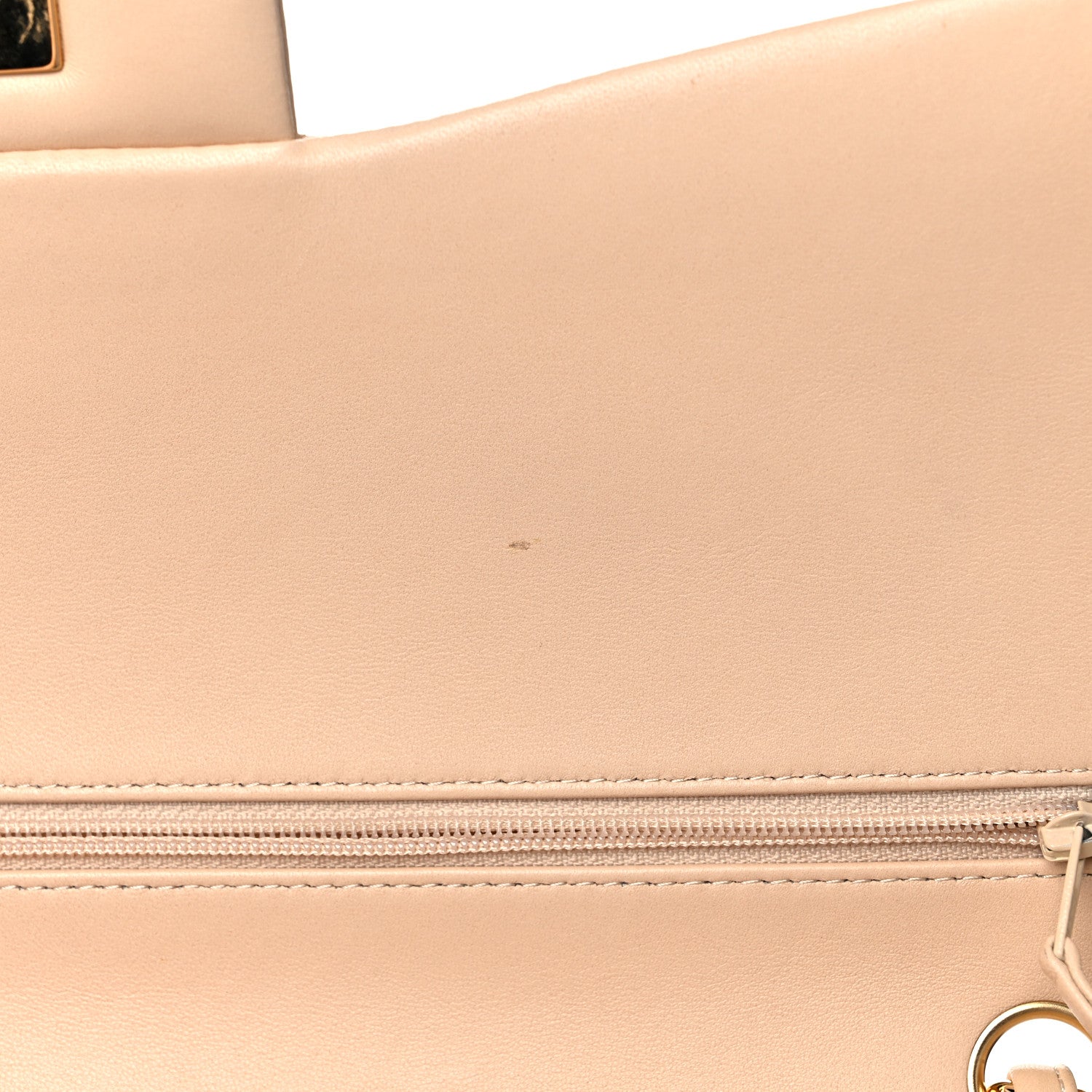 Chanel Lambskin Quilted Jumbo Double Flap Beige Clair 16 of 18