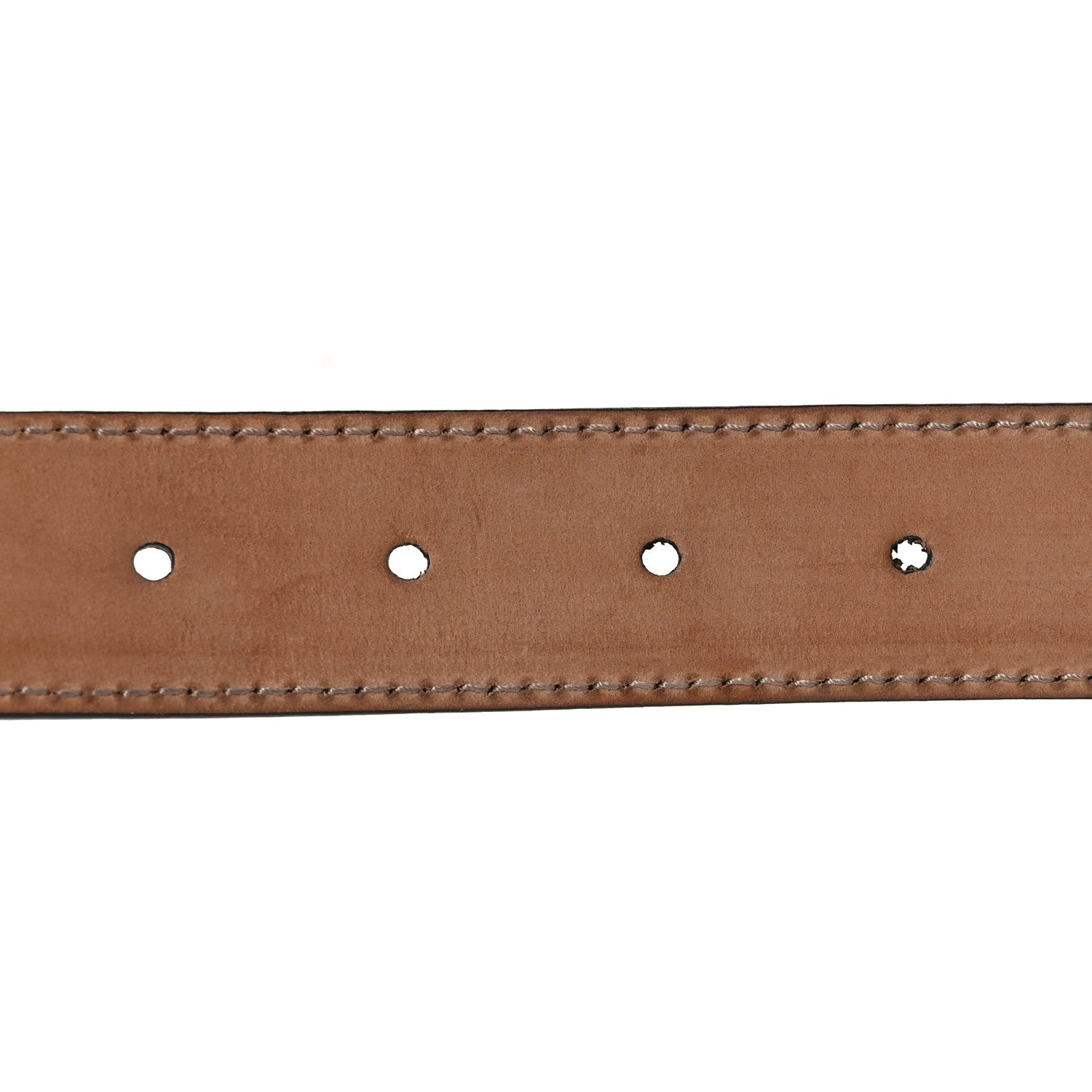 Gucci Calfskin Crystal Interlocking G 80 32 Belt Black 3 of 5