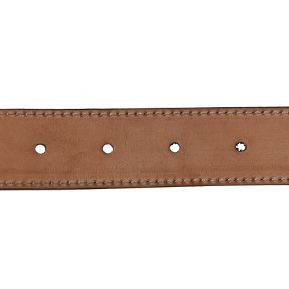 Gucci Calfskin Crystal Interlocking G 80 32 Belt Black 3 of 5