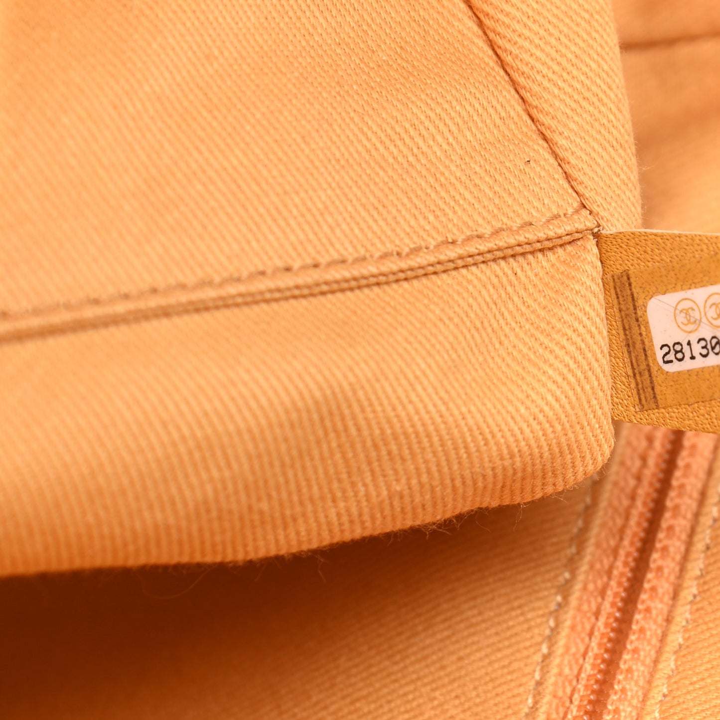 Lurex Canvas Small Deauville Tote Yellow