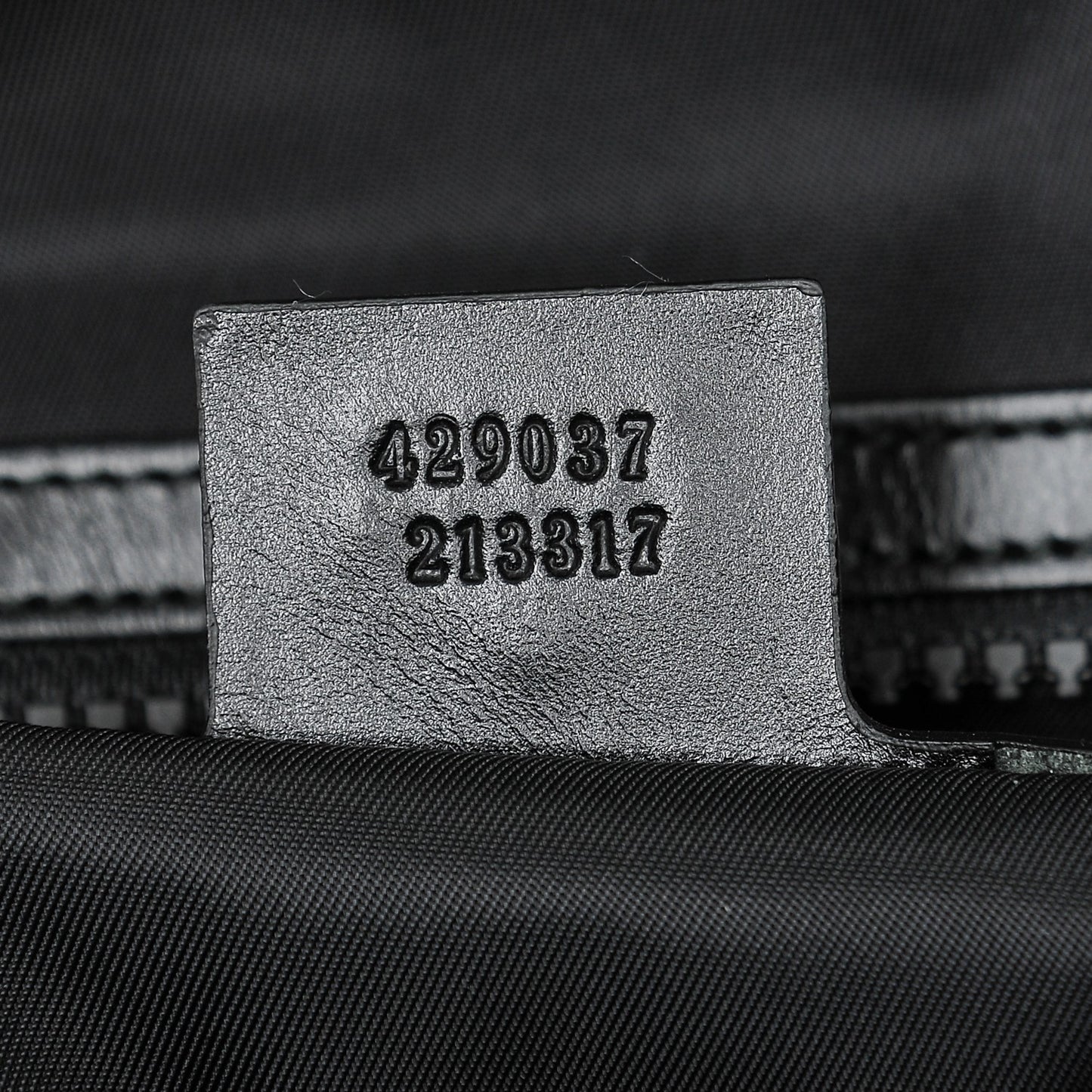Techno Canvas Web Double Buckle Backpack Brown
