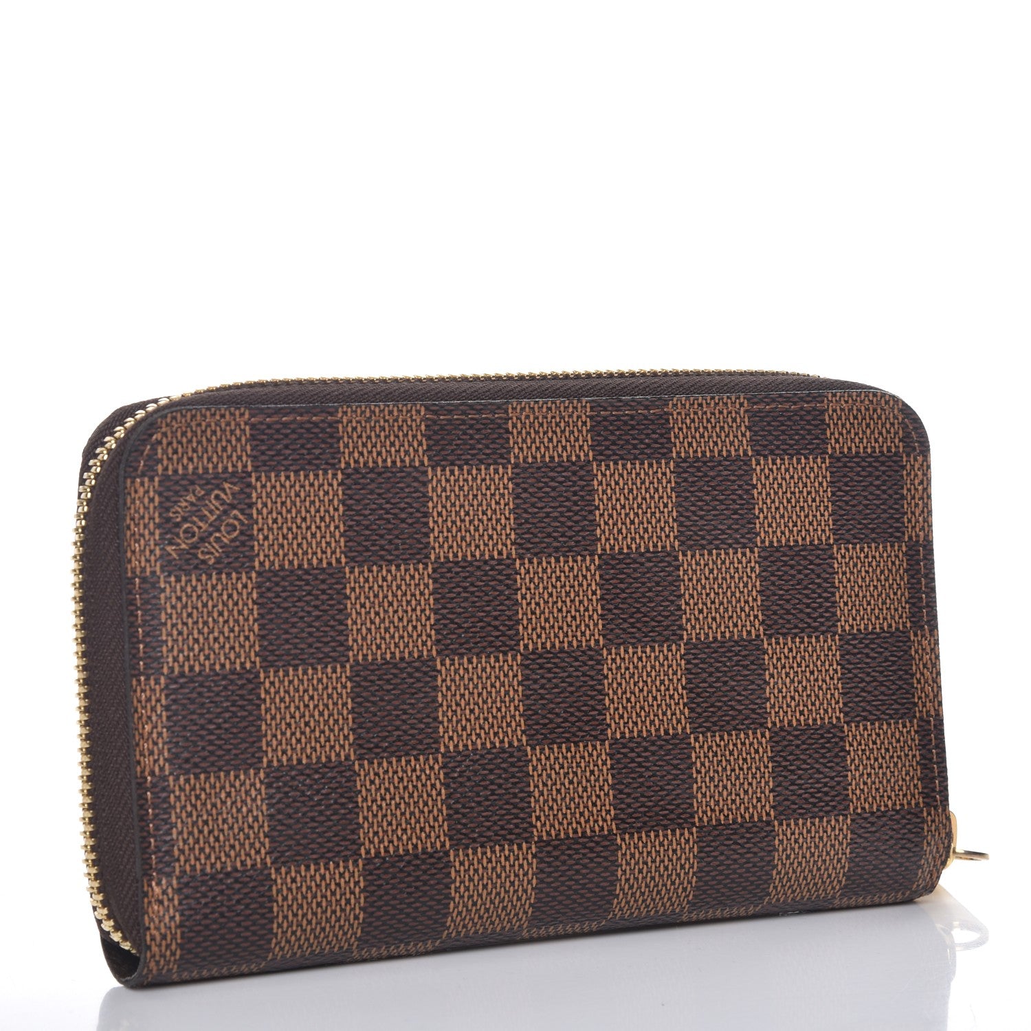Louis Vuitton Damier Ebene Zippy Compact Wallet 3 of 7