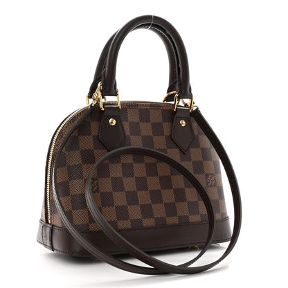 Louis Vuitton Damier Ebene Alma BB 3 of 9