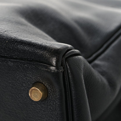 Hermes Evercalf Kelly Retourne 28 Black 12 of 15