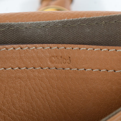 Chloe Calfskin Small Marcie Crossbody Bag Ochre 6 of 8