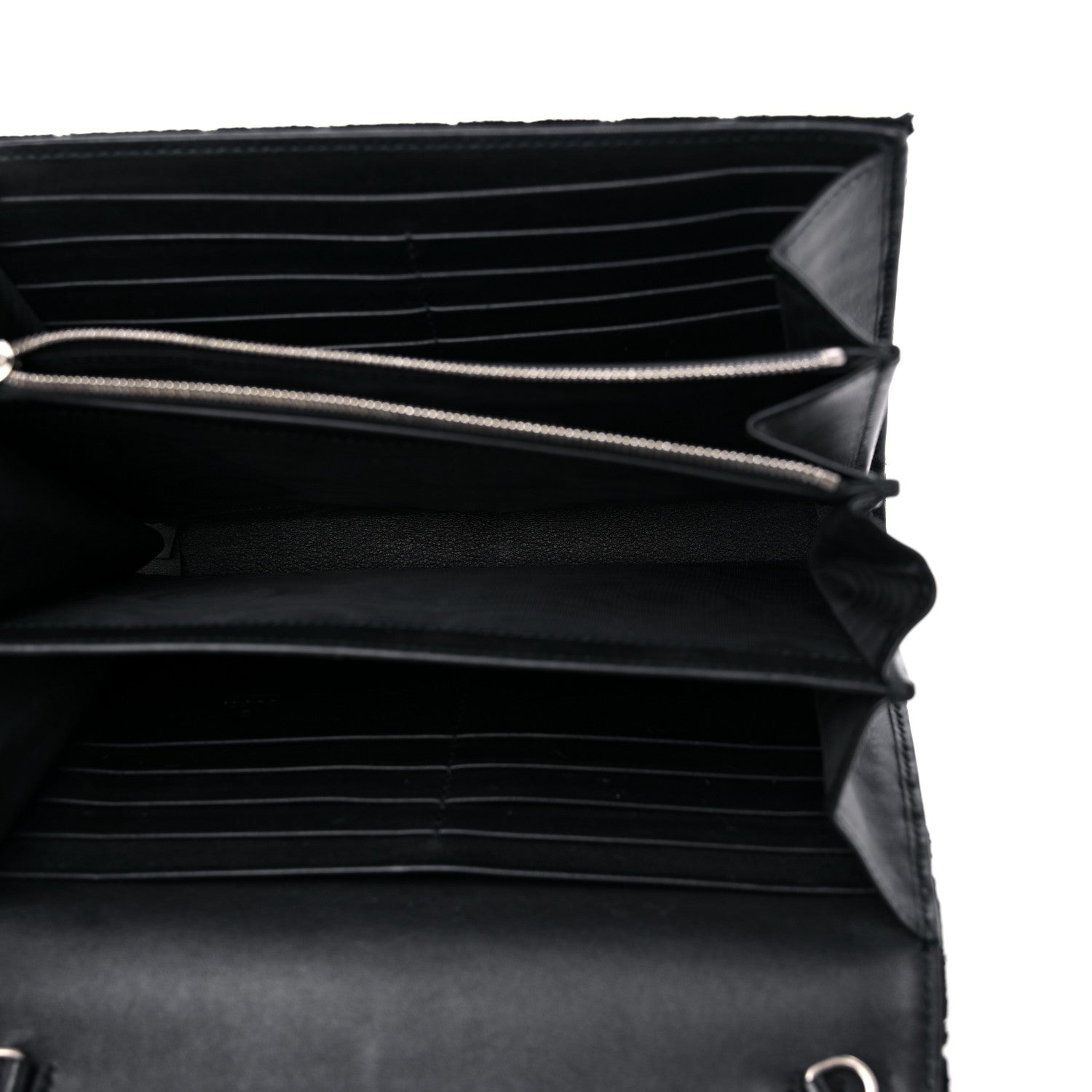 Gucci Velvet GG Monogram Mini Dionysus Chain Wallet Black 5 of 9