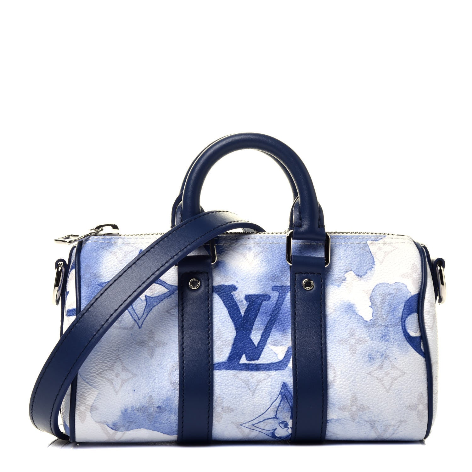 Louis Vuitton Monogram Watercolor Keepall XS Blue 1 of 9