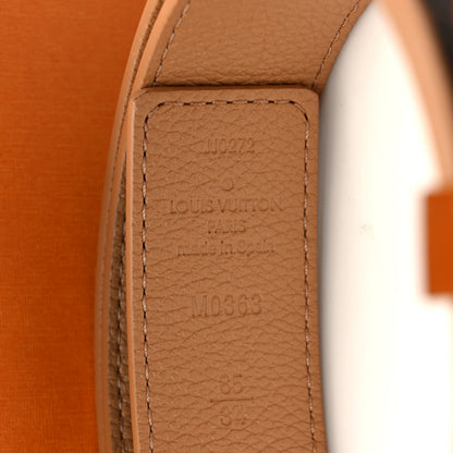Louis Vuitton Monogram Calfskin 30mm LV Initiales Reversible Belt 85/34 Arizona 3 of 4