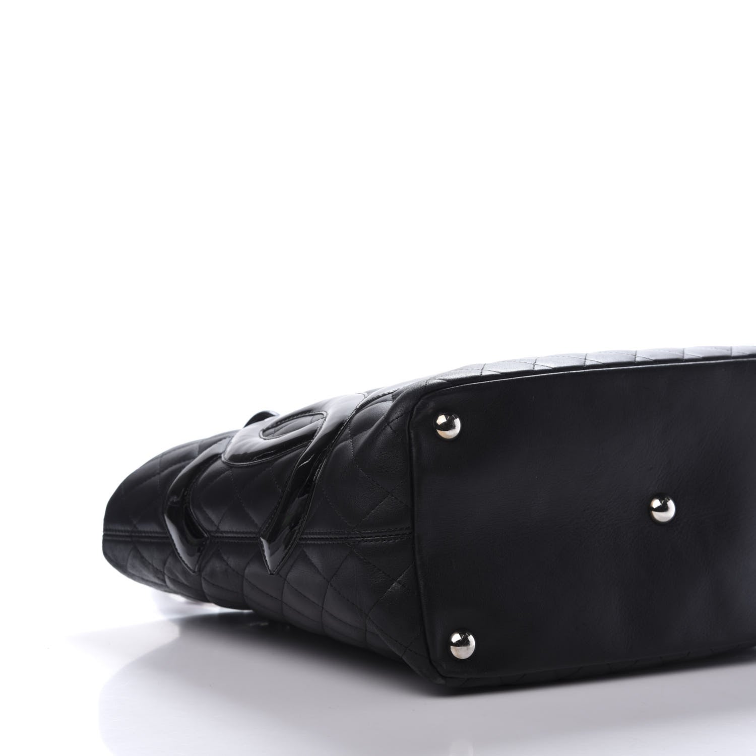 Chanel Calfskin Quilted Large Cambon Tote Black 6 of 12