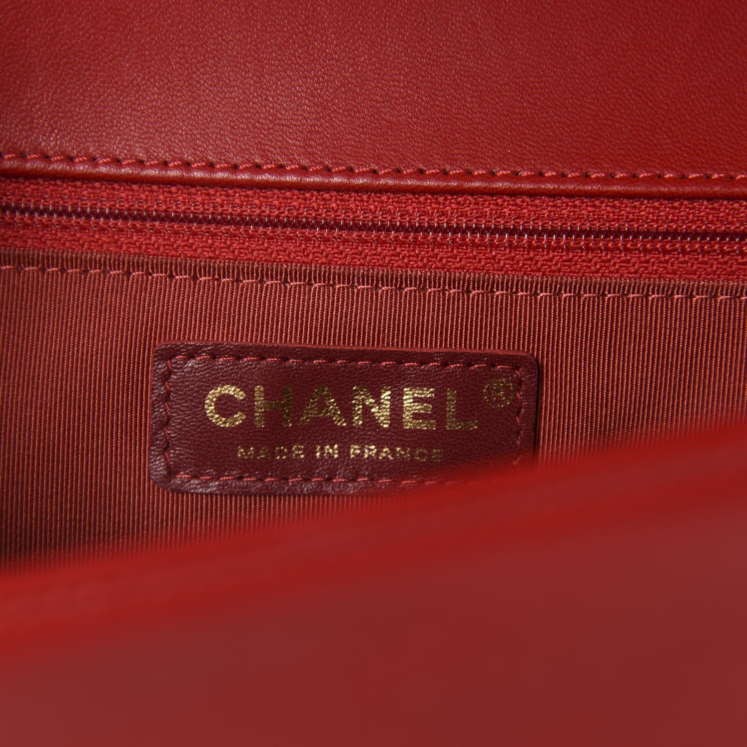 Chanel Lambskin Quilted New Medium Boy Flap Red 8 of 10
