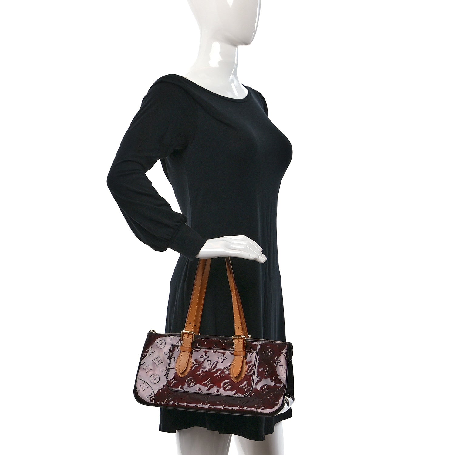 Louis Vuitton Vernis Rosewood Ave Amarante 2 of 8
