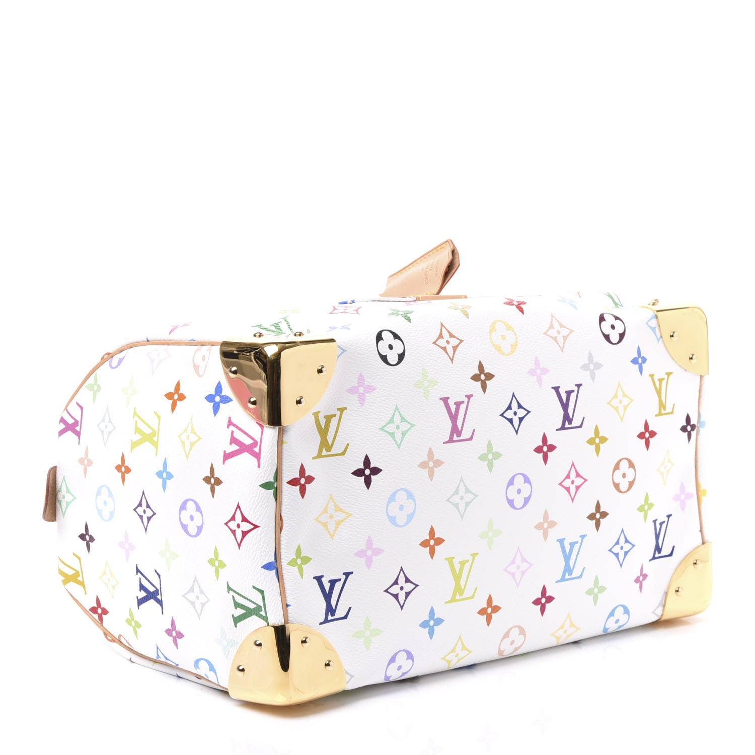 Louis Vuitton Monogram Multicolor Speedy 30 White 3 of 10