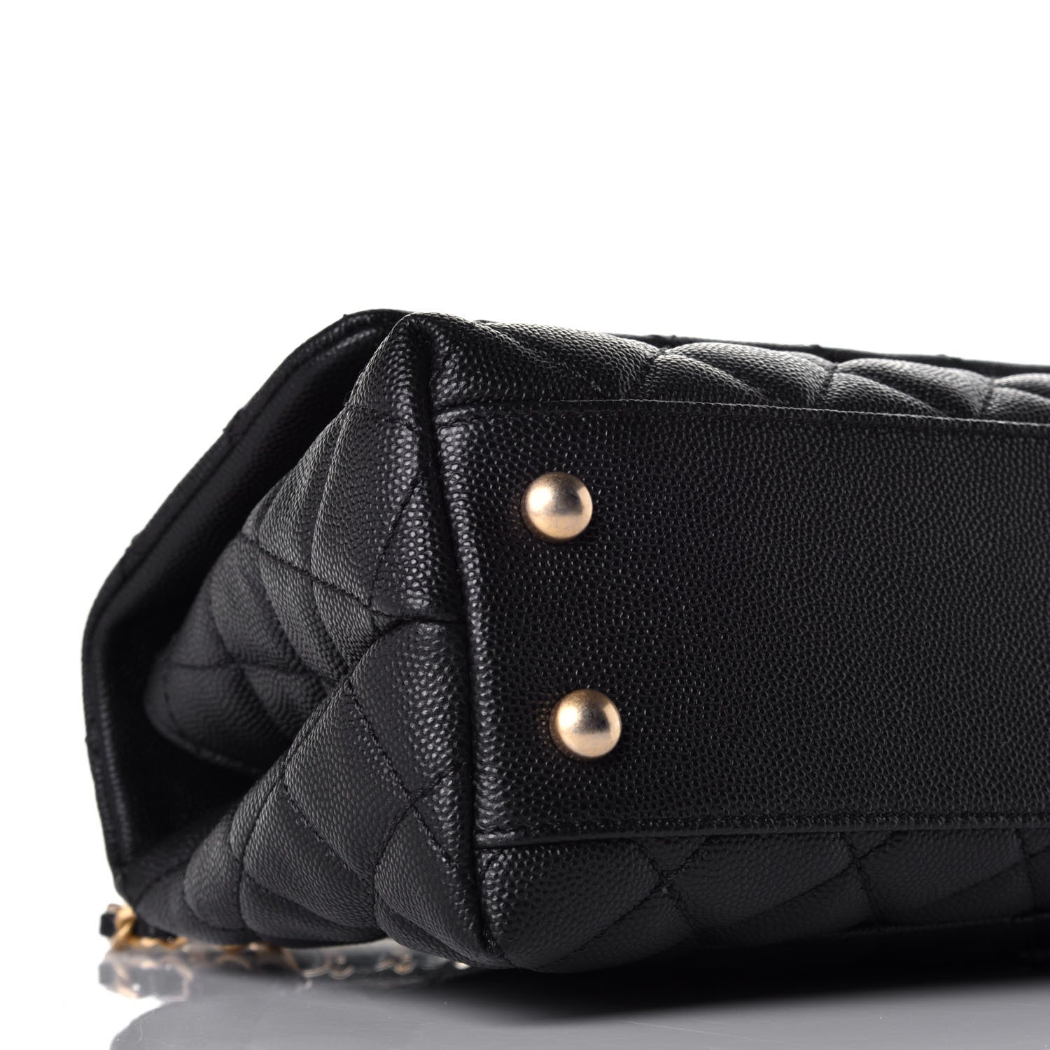 Chanel Caviar Quilted Mini Coco Handle Flap Black 9 of 11