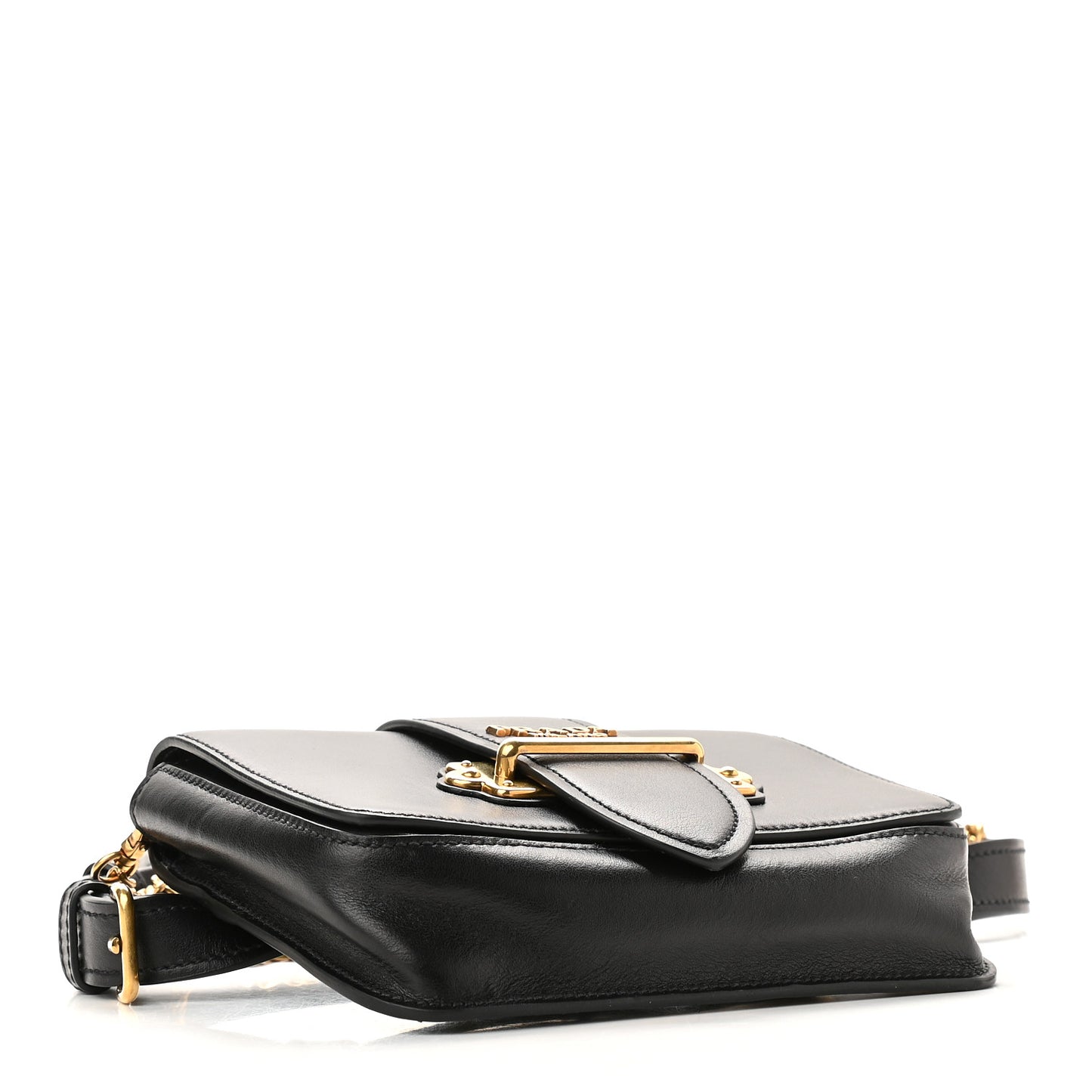 City Calf Cahier Belt Bag Black