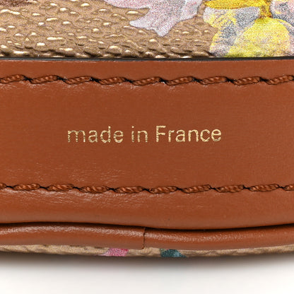 Louis Vuitton Metallic Monogram LV Garden Nano Bucket Bag Gold 7 of 9