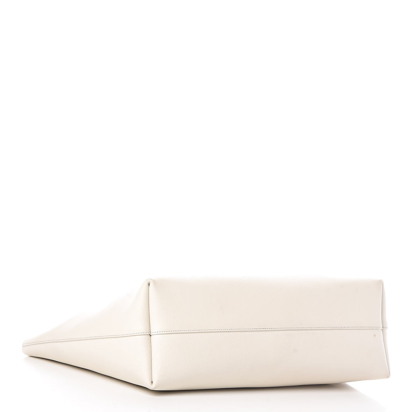 Calfskin Large Shopping Tote Porcellana