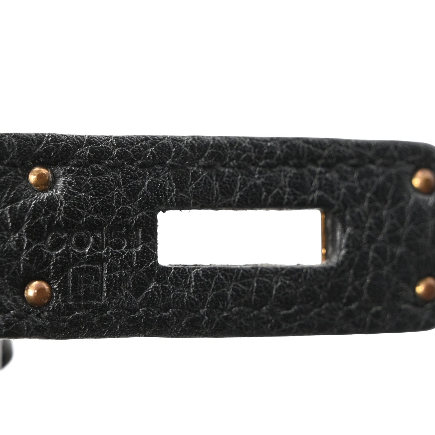 Hermes Togo Kelly Retourne 32 Black 7 of 10