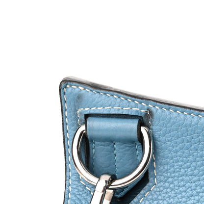 Hermes Taurillon Clemence Jypsiere 31 Blue Jean 10 of 11