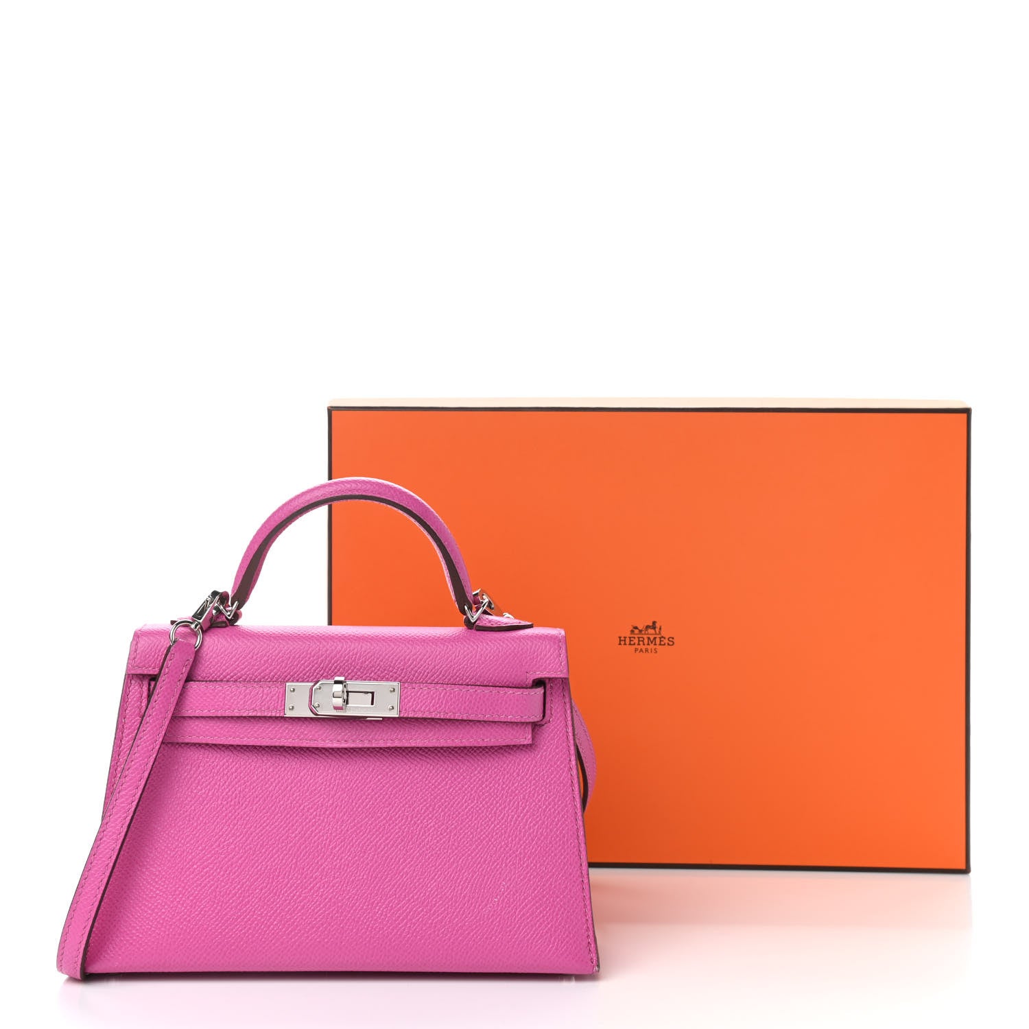 Hermes Epsom Mini Kelly Sellier 20 Magnolia 10 of 10