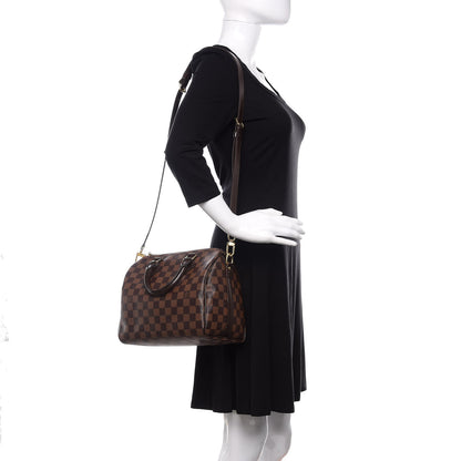 Louis Vuitton Damier Ebene Speedy Bandouliere 25 3 of 13