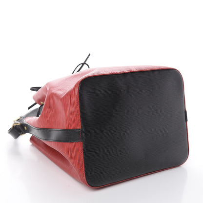 Louis Vuitton Epi Petit Noe Red Black 3 of 8