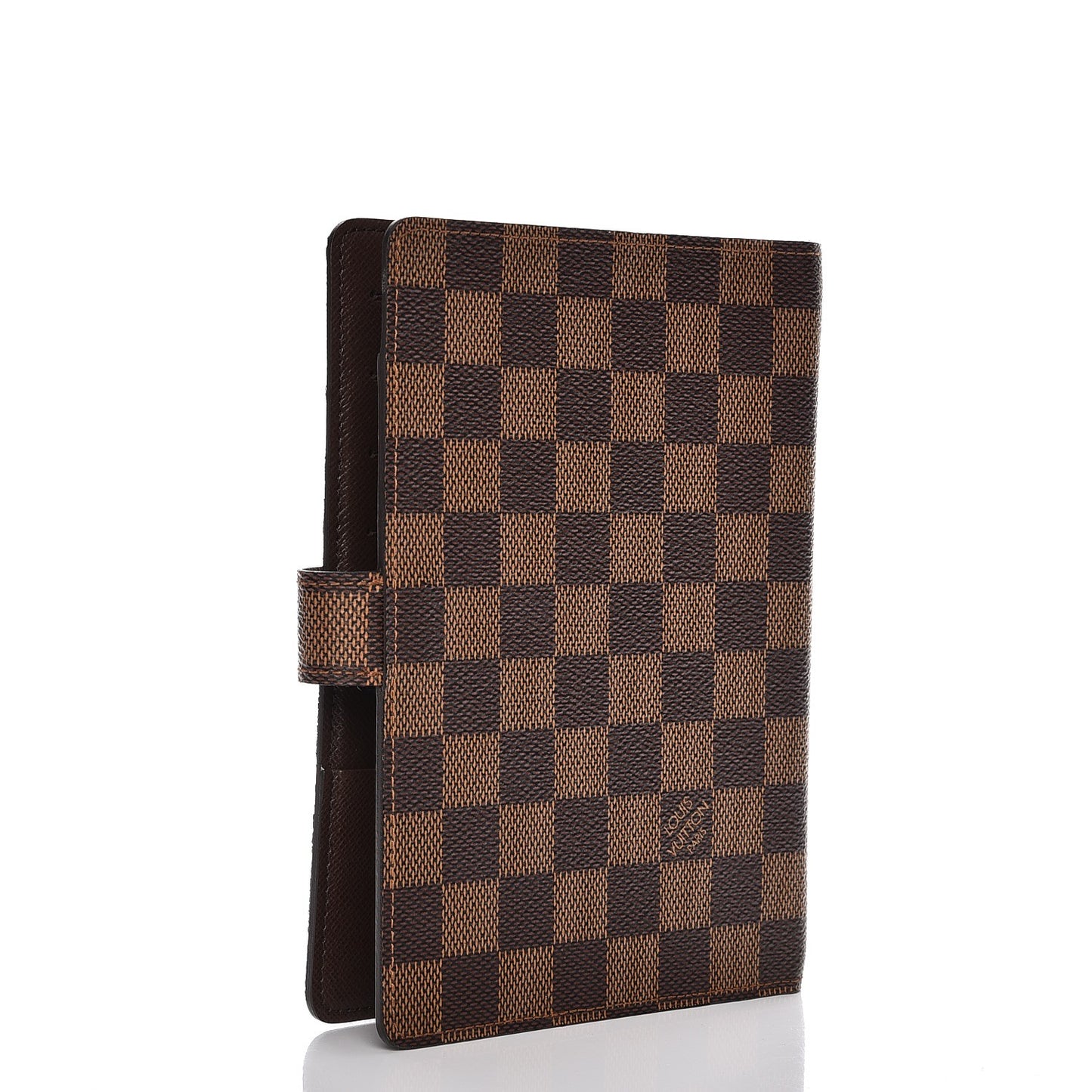 Damier Ebene Medium Ring Agenda Cover