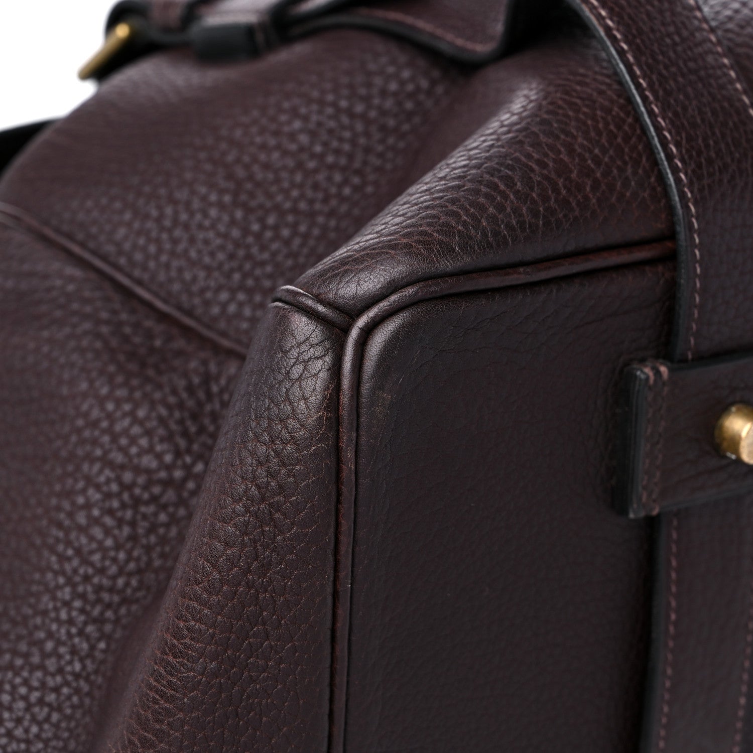 Hermes Fjord Drag Voyage 56 Bag Chocolate 6 of 15