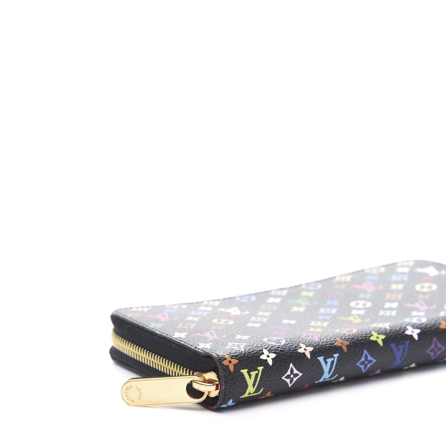 Monogram Multicolor Zippy Wallet Black Grenade