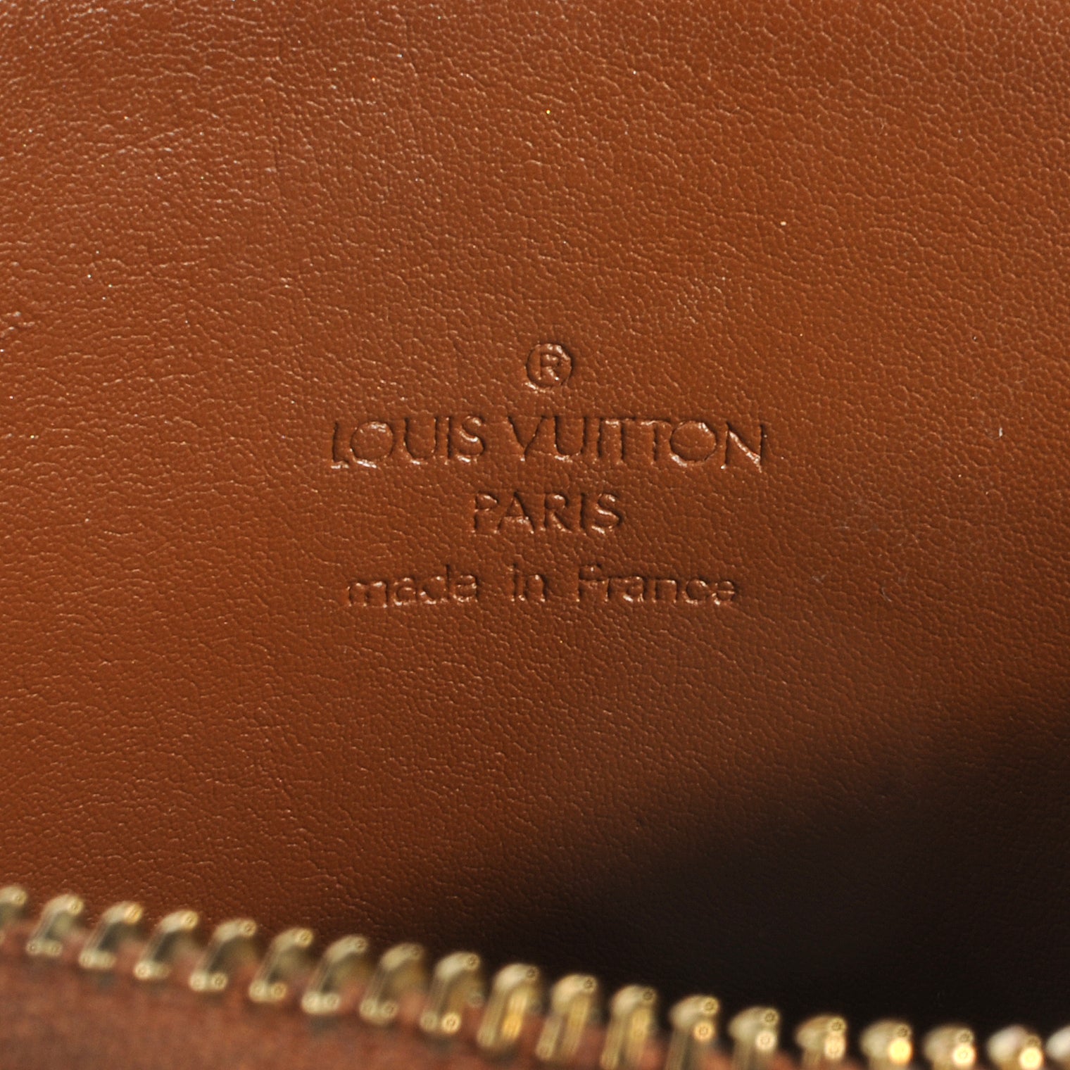 Louis Vuitton Vernis Mott Bronze 6 of 8