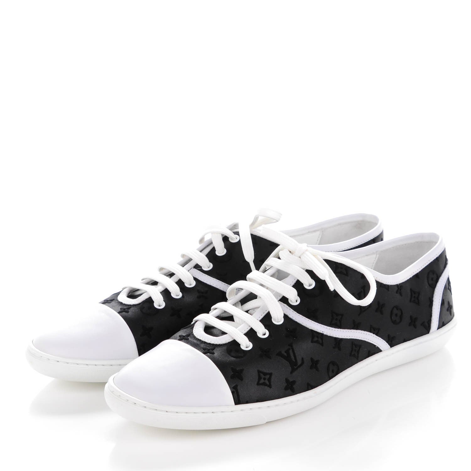 Louis Vuitton Monogram Malta Sneakers 41 Black 3 of 7