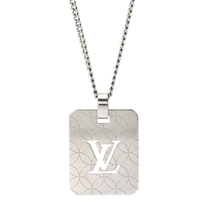 Louis Vuitton Champs Elysees Necklace Silver 4 of 5