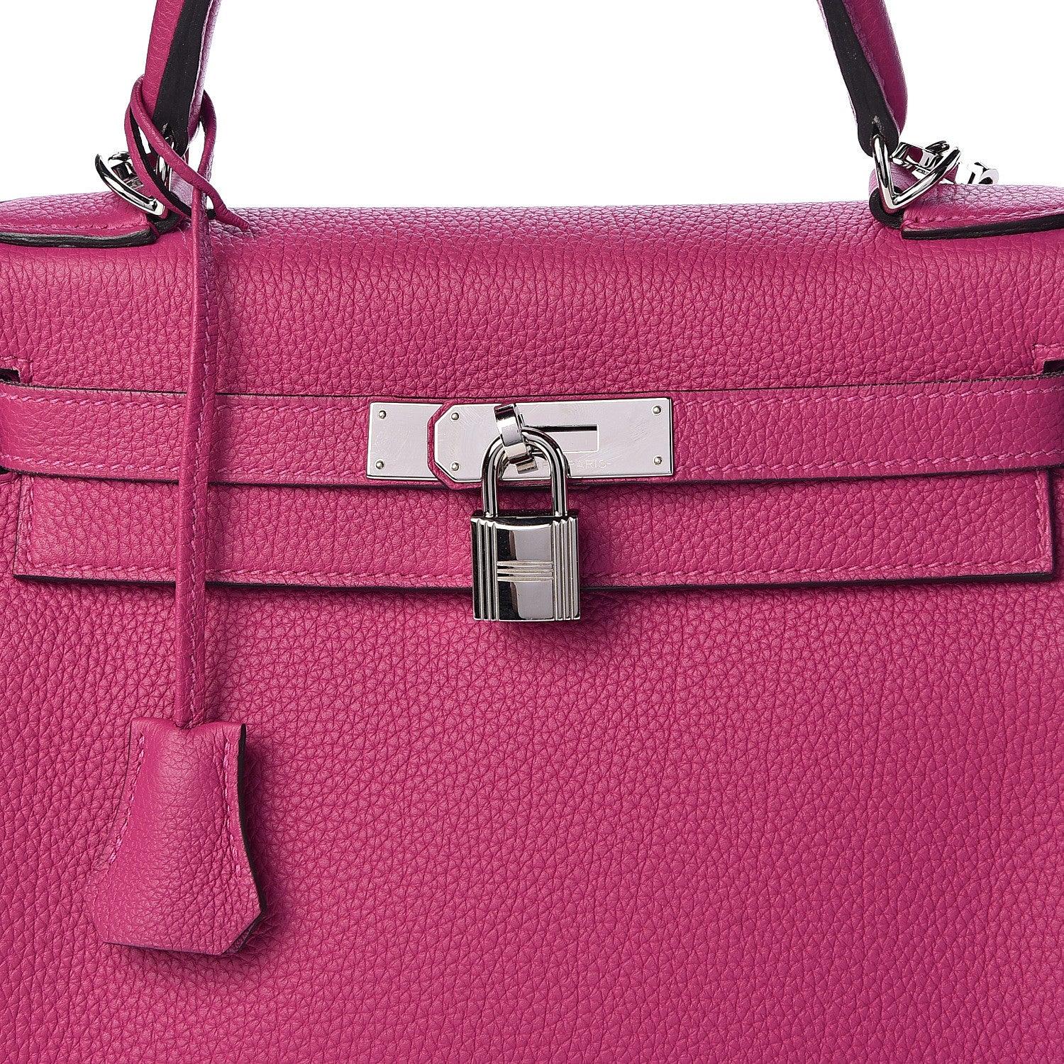 Hermes Togo Kelly Retourne 28 Rose Pourpre 46 of 46