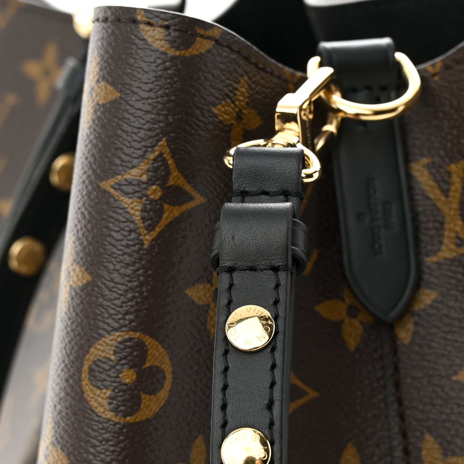 Louis Vuitton Monogram Neonoe MM Black 12 of 13