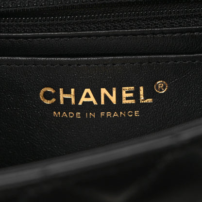 Chanel Lambskin Quilted Mini Rectangular Flap Black 6 of 10