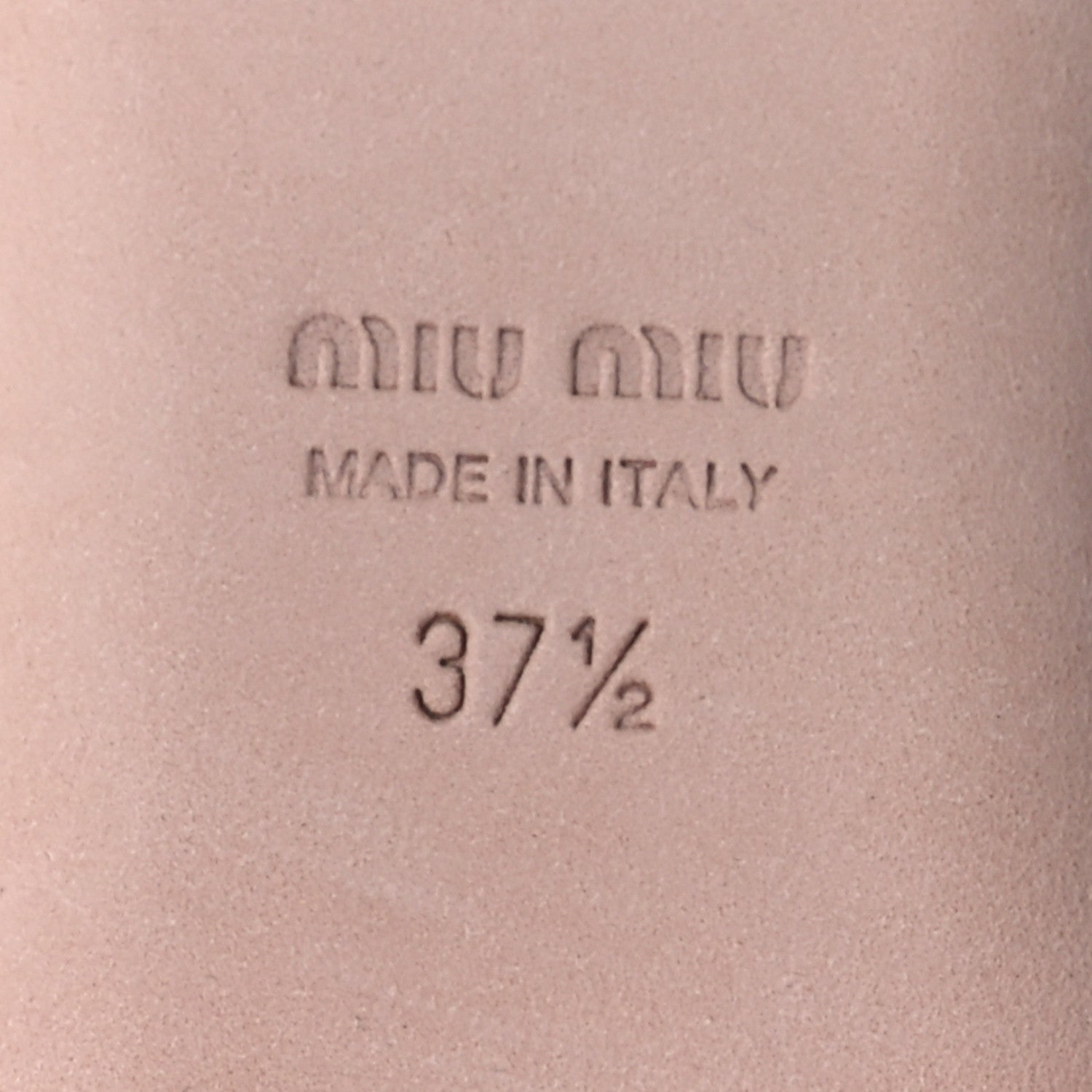 Miu Miu Velluto Froisse Ballerina Flats 37.5 Blue 7 of 7