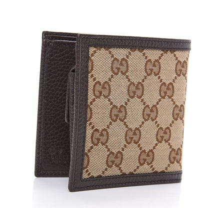 Gucci Monogram Bi-Fold Wallet Dark Brown 2 of 7