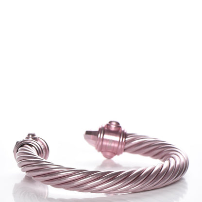 David Yurman Aluminum 10mm Renaissance Cable Bracelet Light Pink 3 of 5