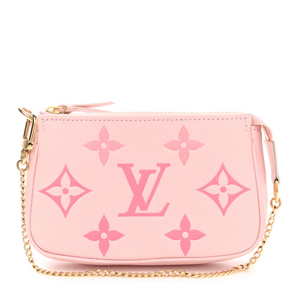 Louis Vuitton Empreinte Monogram Giant By The Pool Mini Pochette Accessories Bouton De Rose 1 of 7