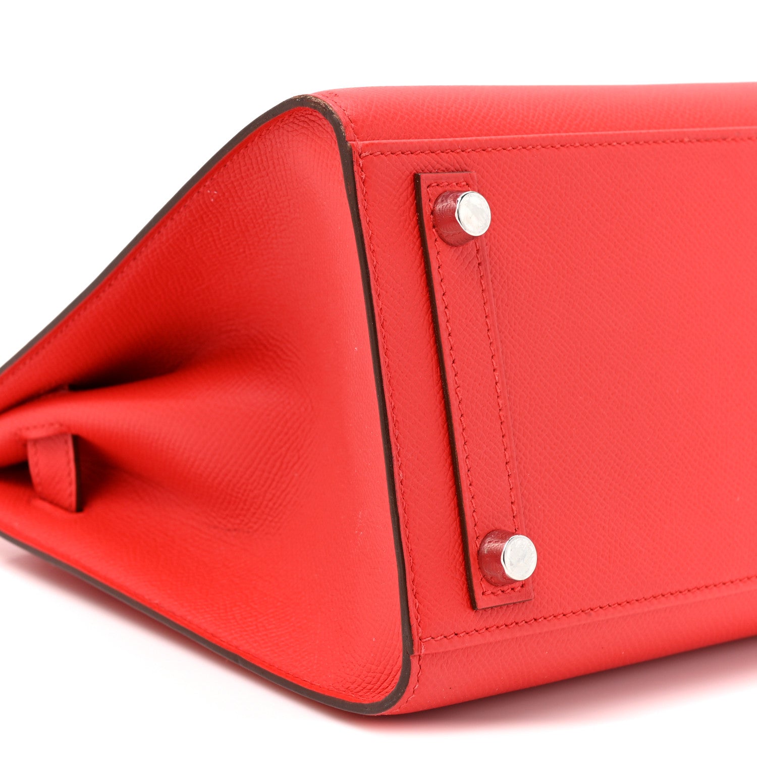 Hermes Epsom Birkin Sellier 25 Rouge De Coeur 10 of 16
