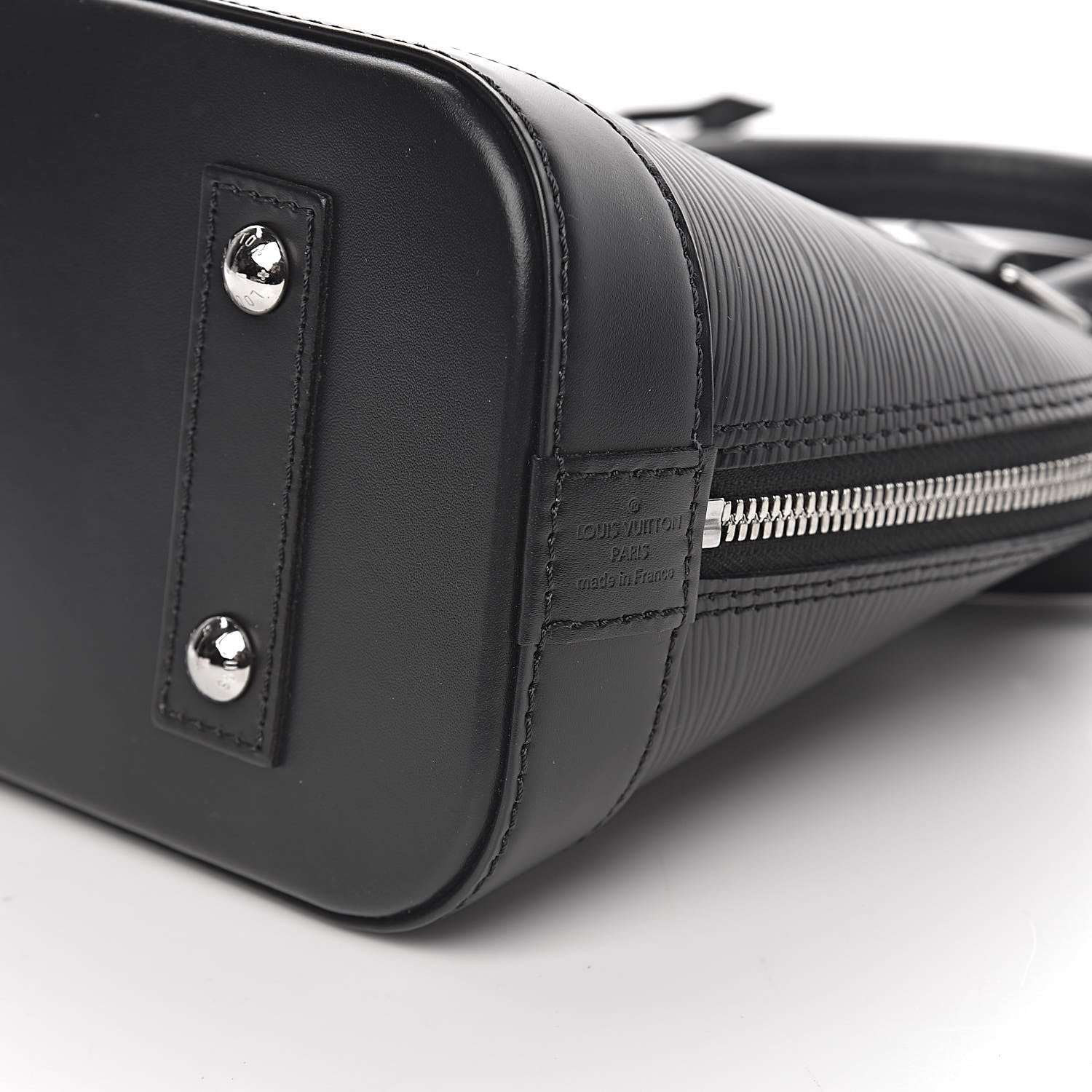Louis Vuitton Epi Alma BB Black 9 of 10