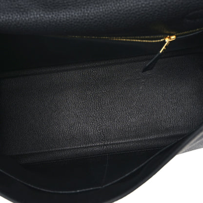 Hermes Togo Kelly Retourne 32 Black 5 of 10