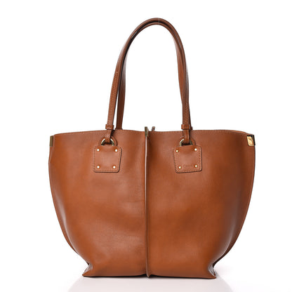 Chloe Smooth Calfskin Medium Vick Tote Caramel 3 of 13