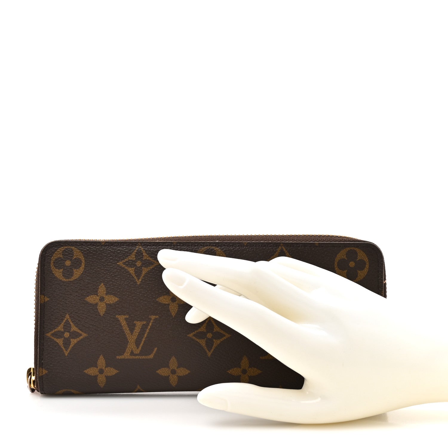 Louis Vuitton Monogram Clemence Wallet Fuchsia 2 of 10