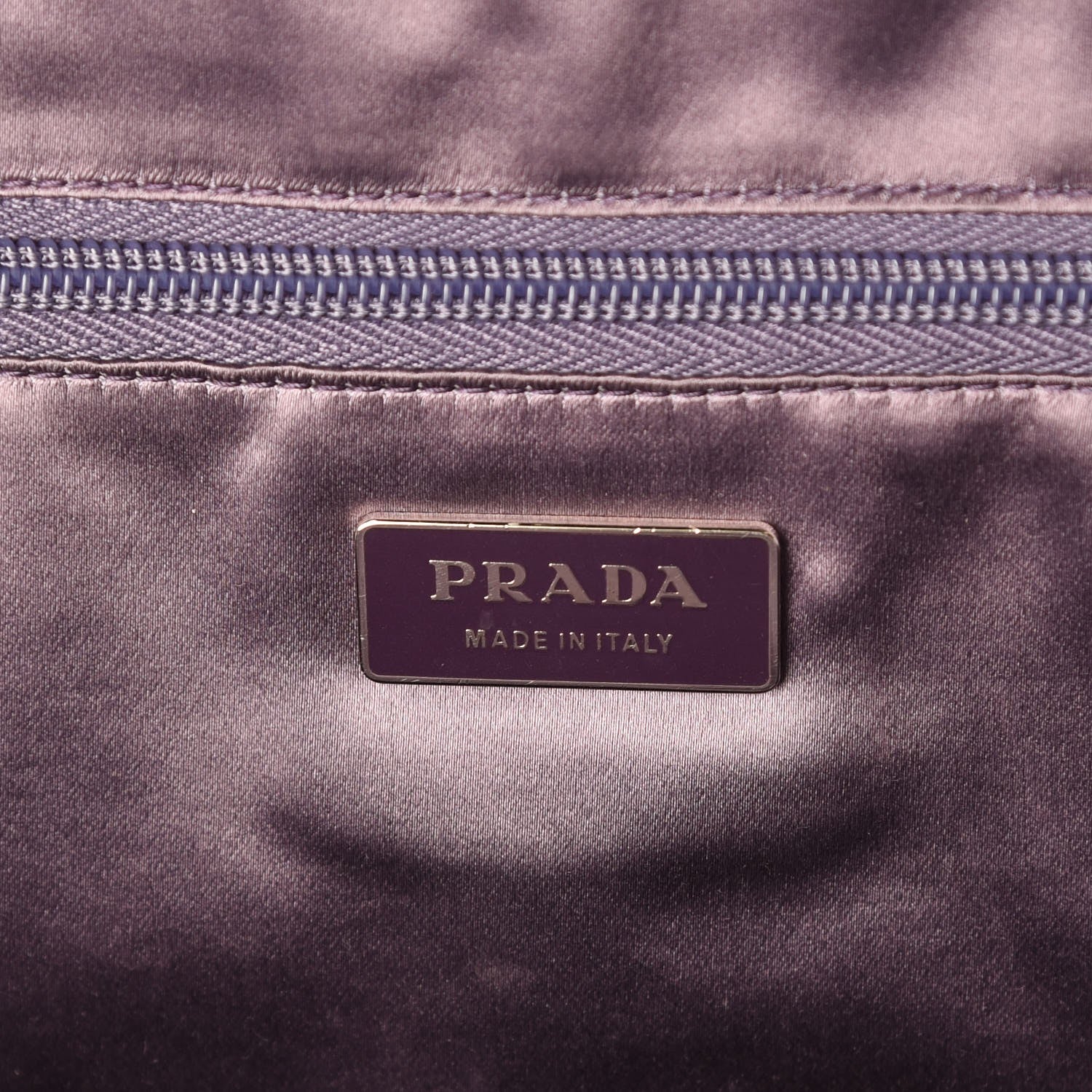 Prada Canapa Cinghiale Bowler Viola 6 of 13