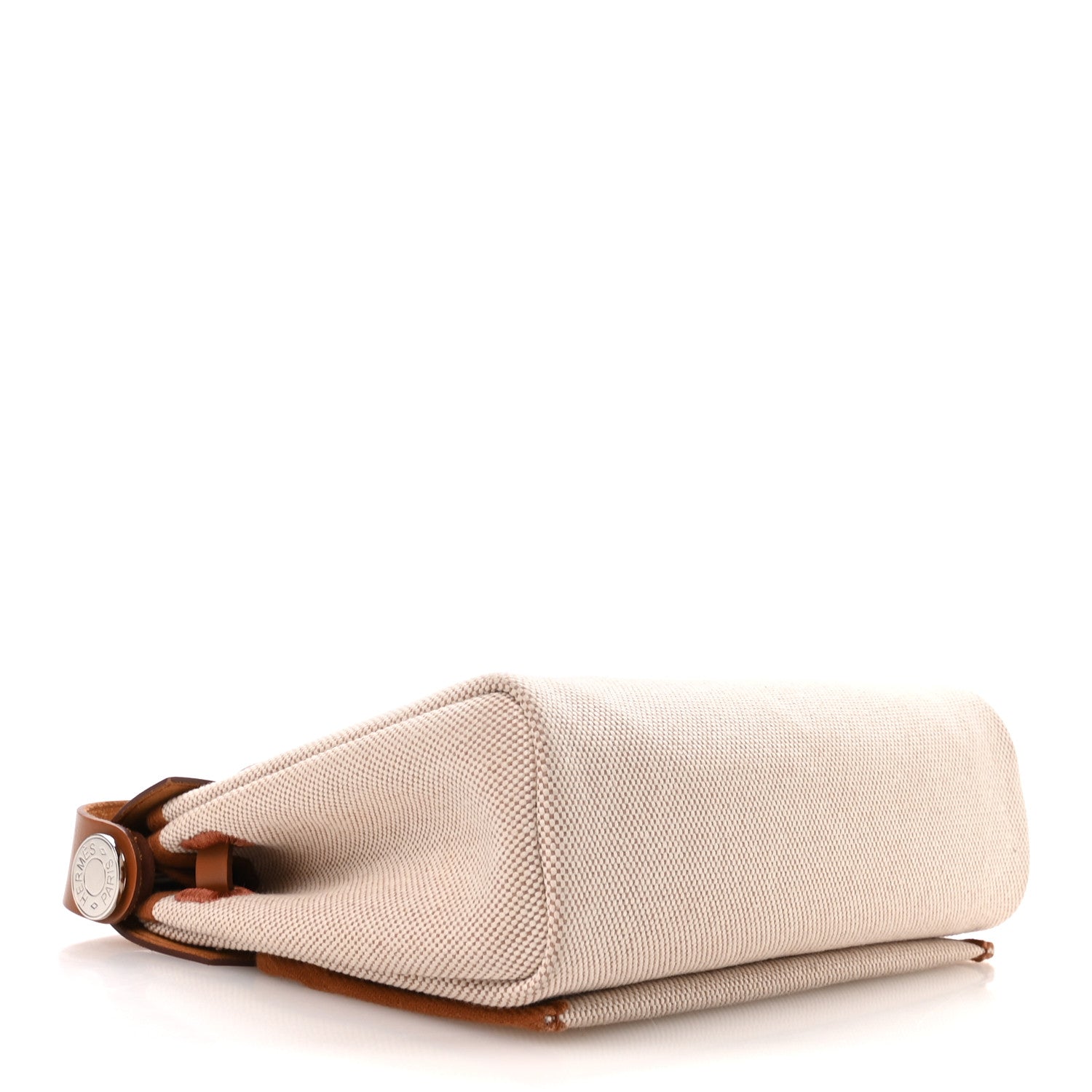 Hermes Military Toile Vache Hunter Herbag Zip Retourne 20 Ecru Beige Fauve 4 of 10